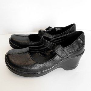 Sonoma Life + Style* Black Leather Mary Jane Shoes